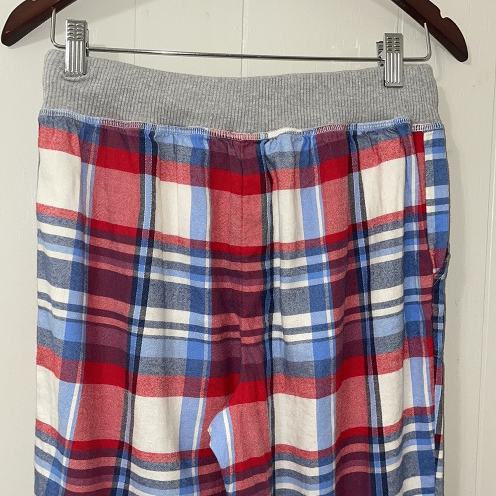 Aerie Jogger Plaid Flannel Pajama Pants - Picture 7 of 11